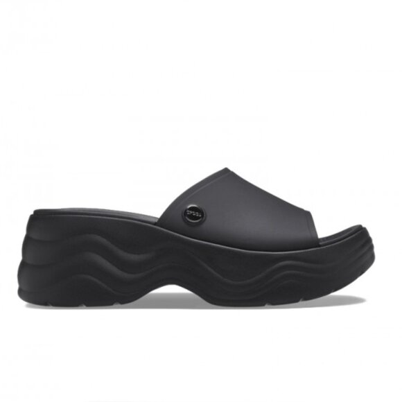 Crocs Skyline Slide Platform Sandals Lizzie McGuire Y2K Inspired Size 11 - Picture 1 of 6